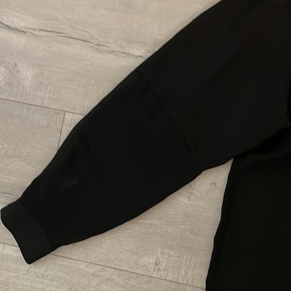 Topshop sheer black blouse - Picture 4 of 10